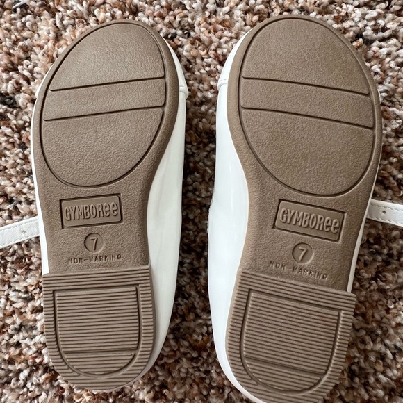 Gymboree White and Pink Dress Shoes with Bunny Design - Picture 5 of 5